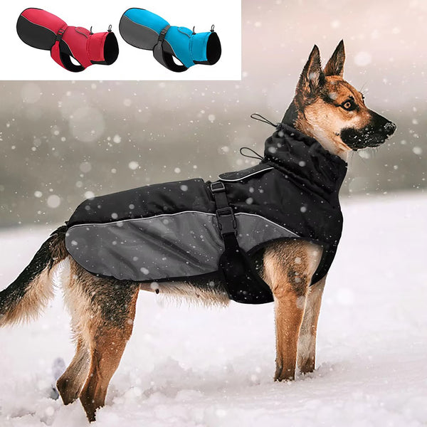 Waterproof Warm Dog Jacket for Large Breeds